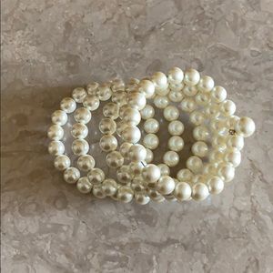 Spiral Pearl Bracelet